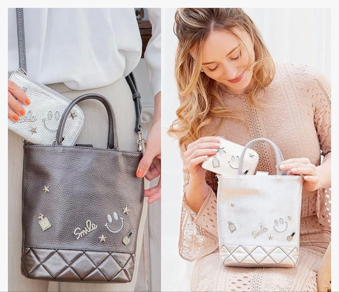 サロンドアルファード　にこちゃん　ショルダー　ハンドバッグ