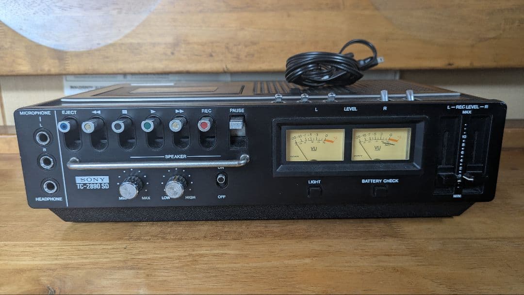 SONY TC-2890 SDソニー カセットデンスケ レコーダー(ジャンク品