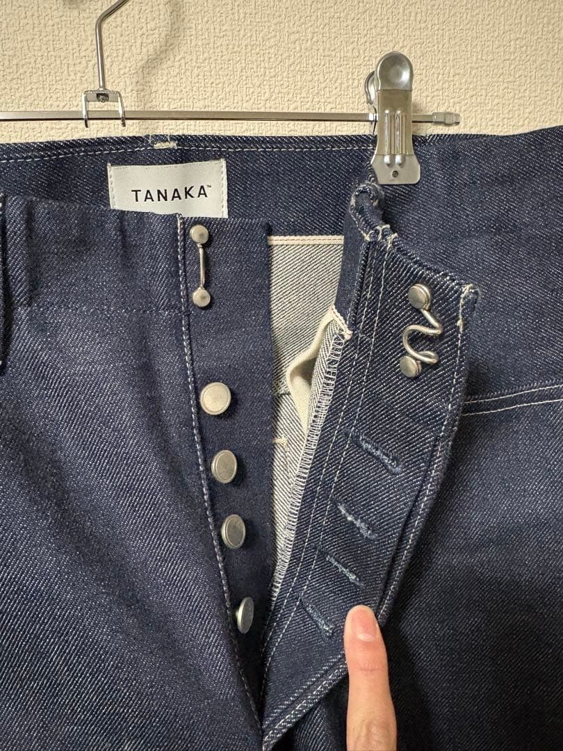 試着のみTANAKAデニム　THE JEAN TROUSERS