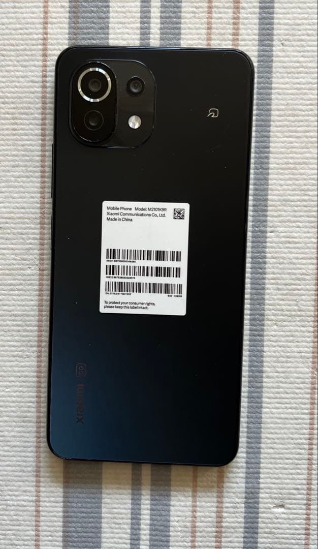 Xiaomi 国内版 SIMフリー Mi 11 Lite 5G 6G 128GB