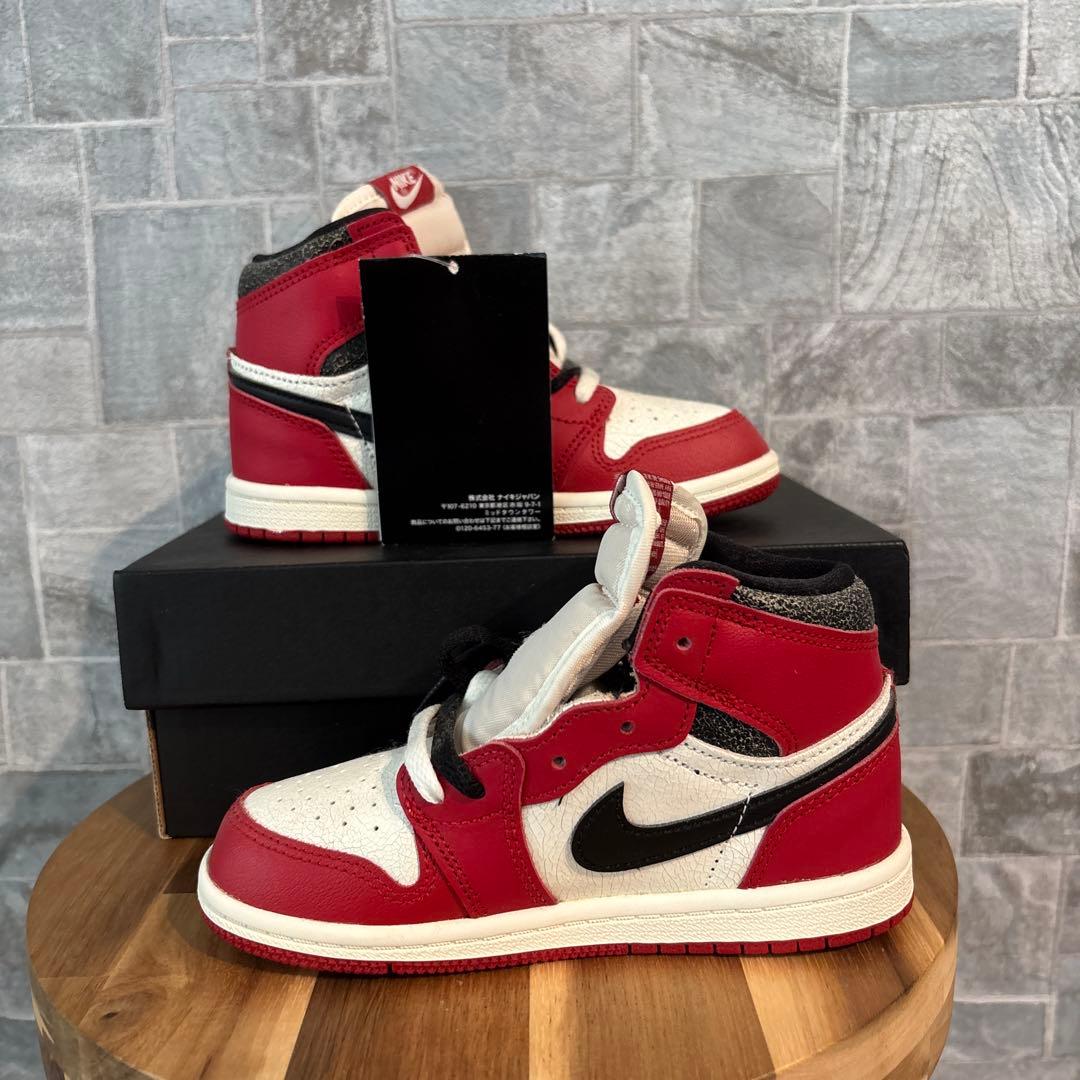 ナイキ TD エアジョーダン1 ハイ OG \"ロスト & ファウンド/シカゴ\"