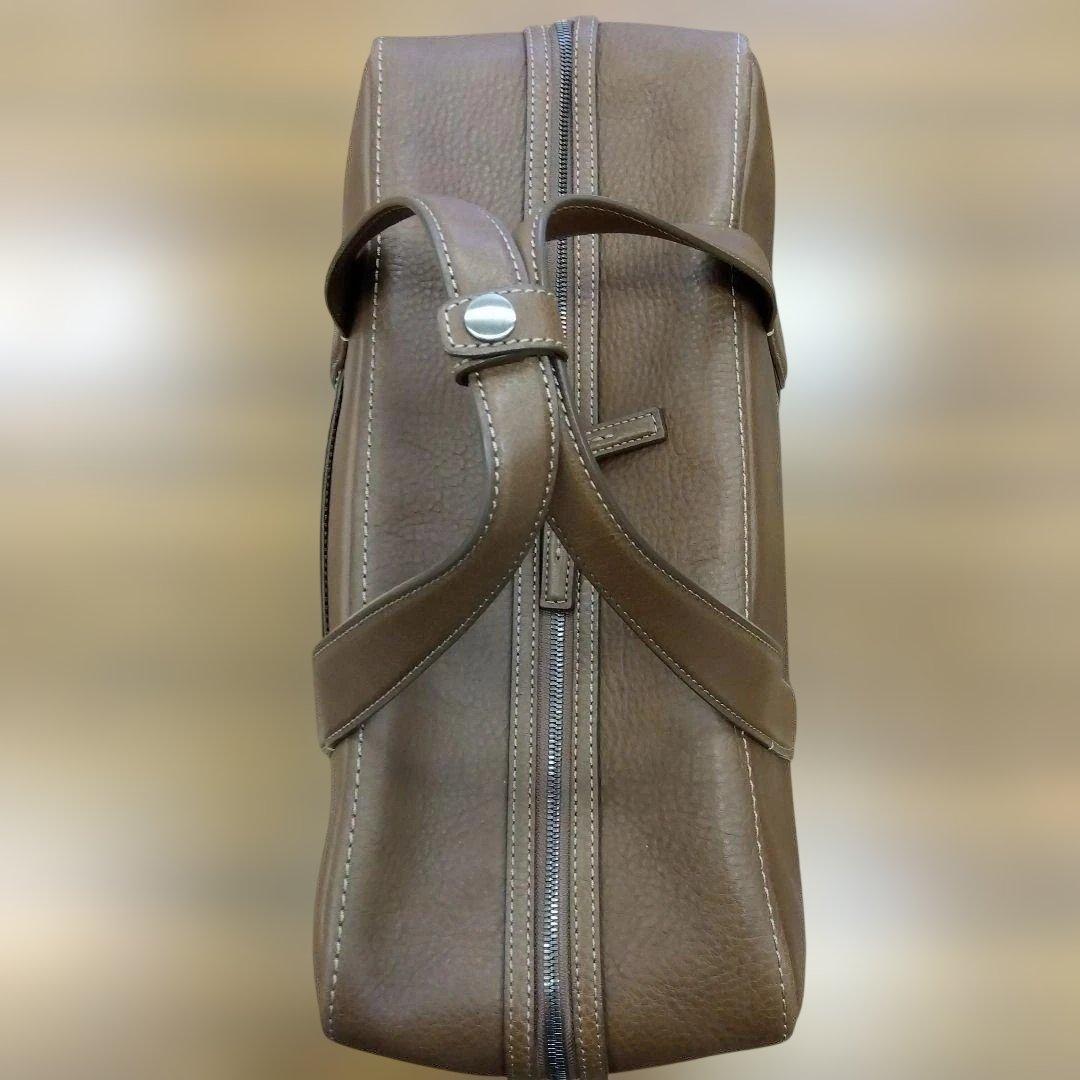 【定価143,000円】土屋鞄　トーンオイルヌメ ボストン　ミディアムブラウン①