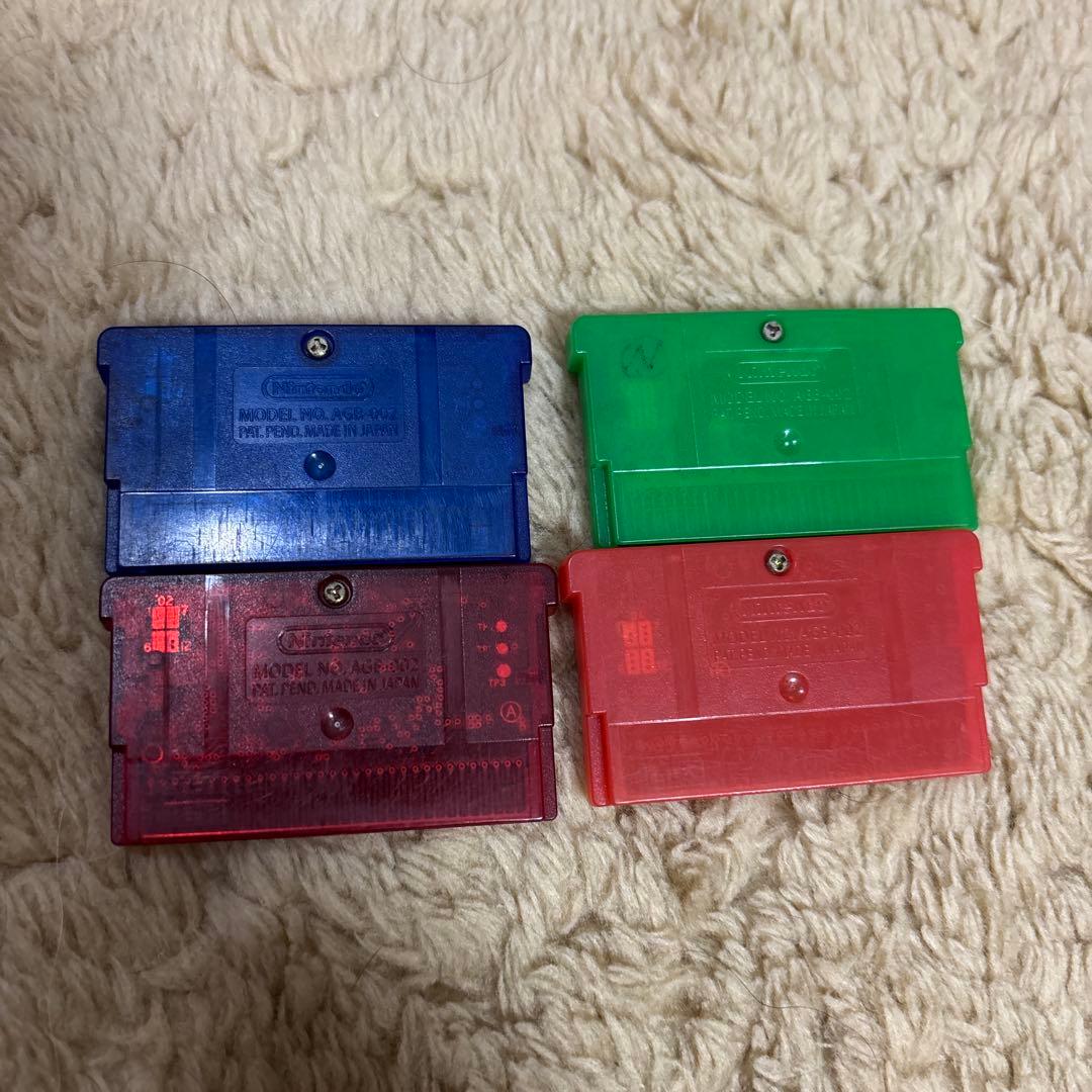 ゲームボーイアドバンス ゲームソフト 4本セット