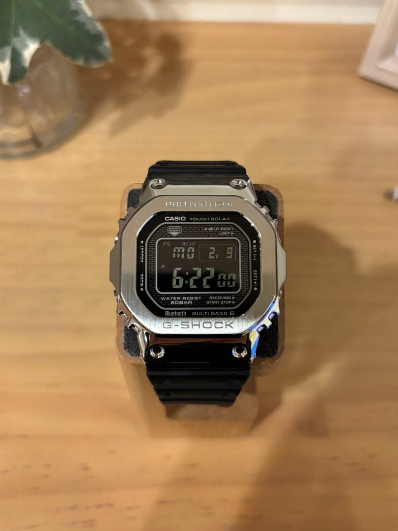 動作確認出来ました。美品！G-SHOCK GMW-B5000-1JF