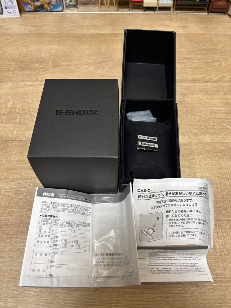 動作確認出来ました。美品！G-SHOCK GMW-B5000-1JF