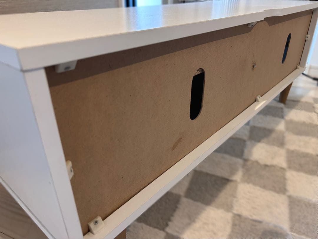 LOWYA ラタン調ローボード テレビ台[幅100]