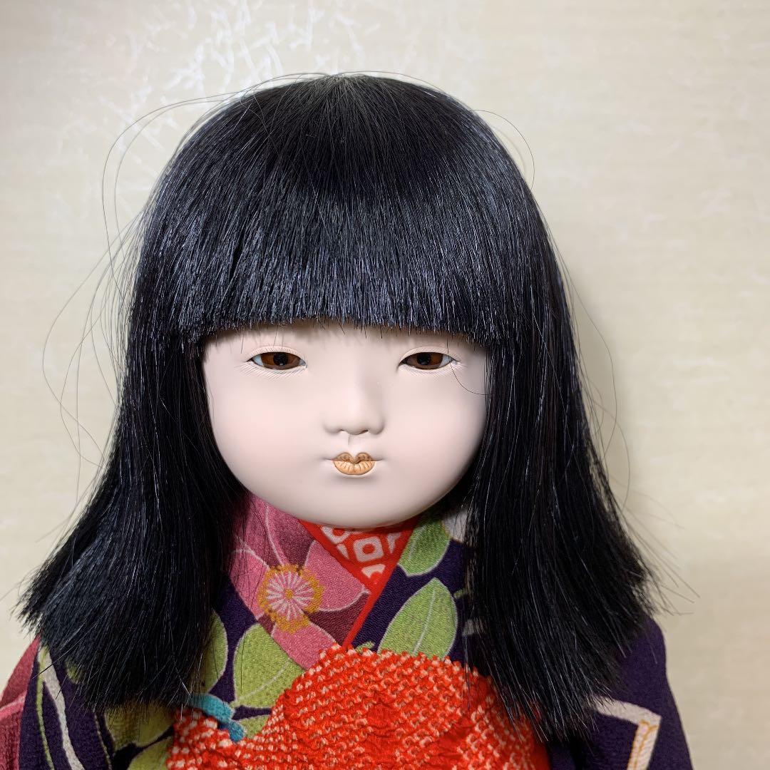 三つ折れ市松人形　「野崎芳寿」作　新品