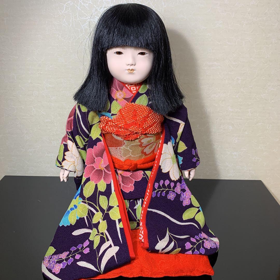 三つ折れ市松人形　「野崎芳寿」作　新品