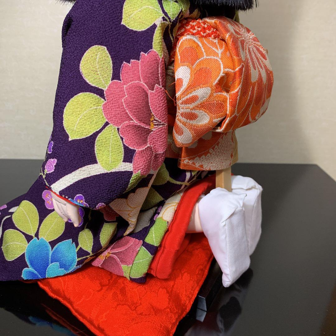 三つ折れ市松人形　「野崎芳寿」作　新品