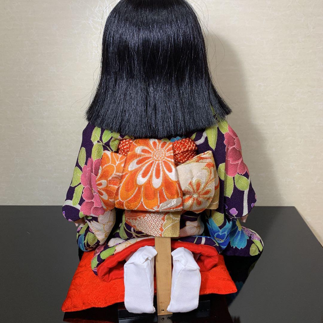 三つ折れ市松人形　「野崎芳寿」作　新品