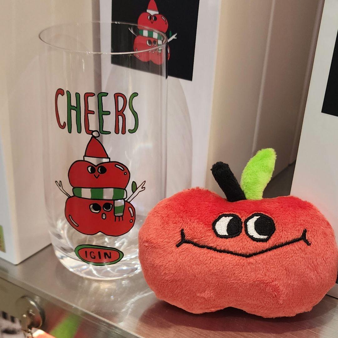 BTS ジン IGIN APPLE GIN キーリング グラス ポップアップ