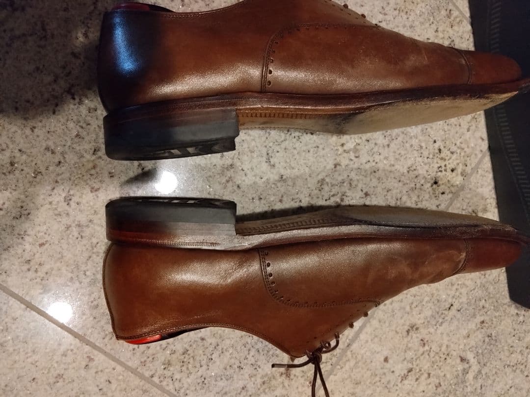 ScotchGrain スコッチグレイン　ブラウン 革靴　26センチ　状態良好