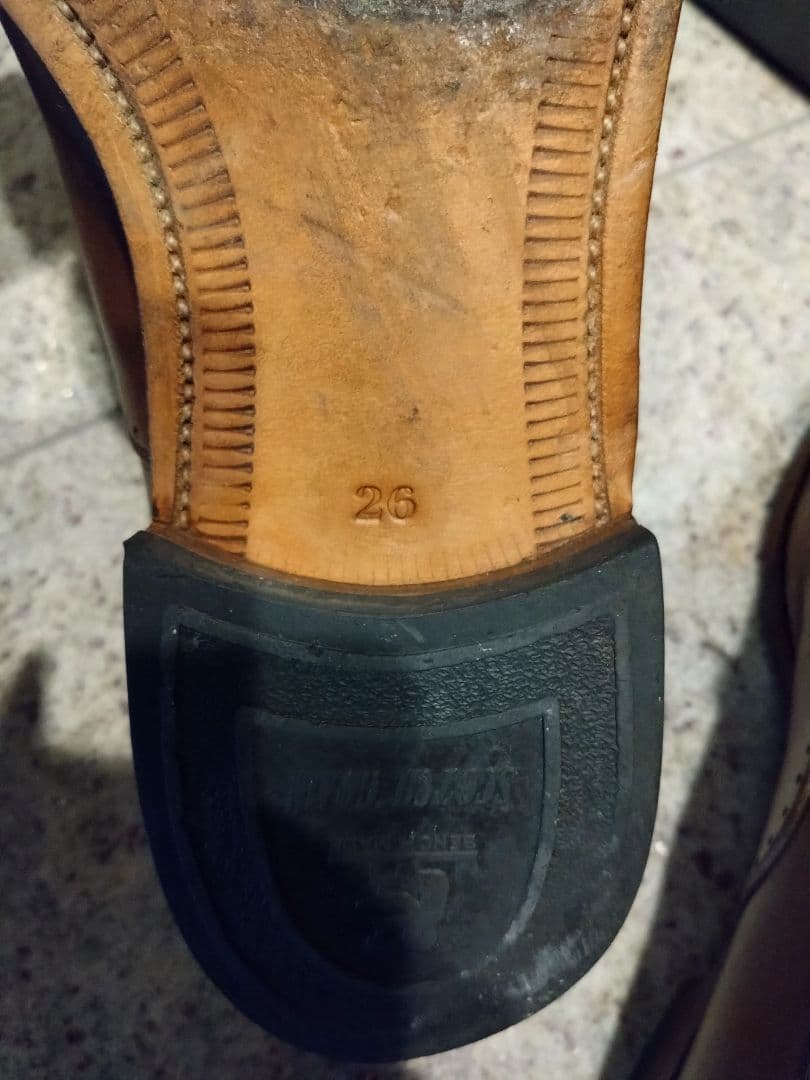 ScotchGrain スコッチグレイン　ブラウン 革靴　26センチ　状態良好