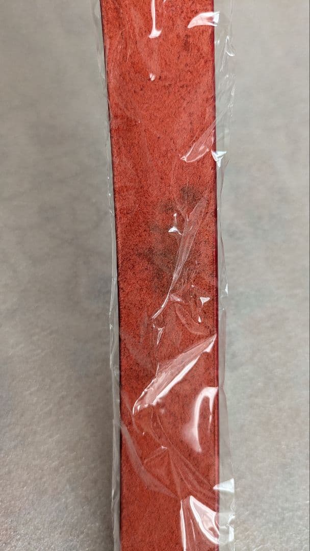 ヒステリックグラマー　赤ベルト　ロゴプリントレザーベルト　sサイズ