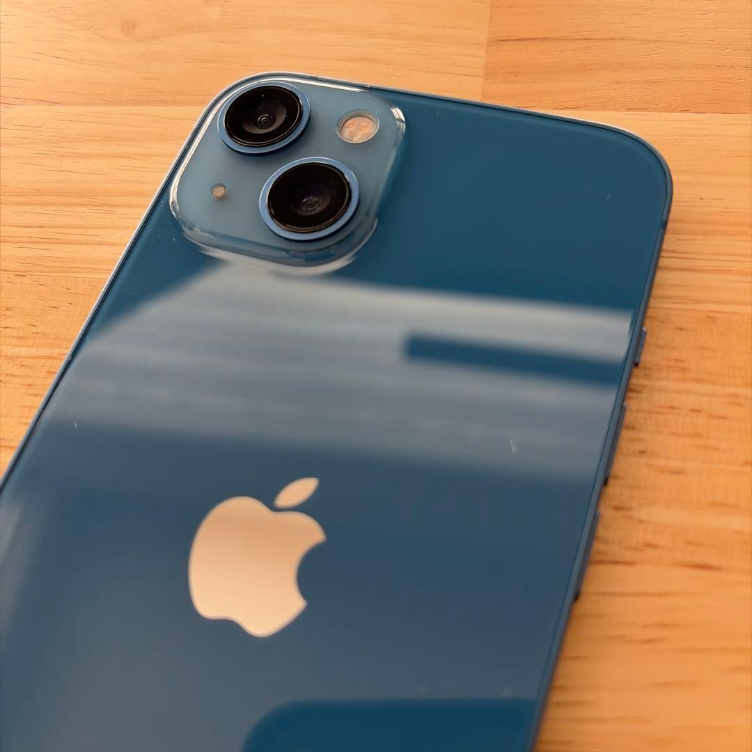 【海外版】iPhone 13 128GB ブルー シャッター音無 Simフリー
