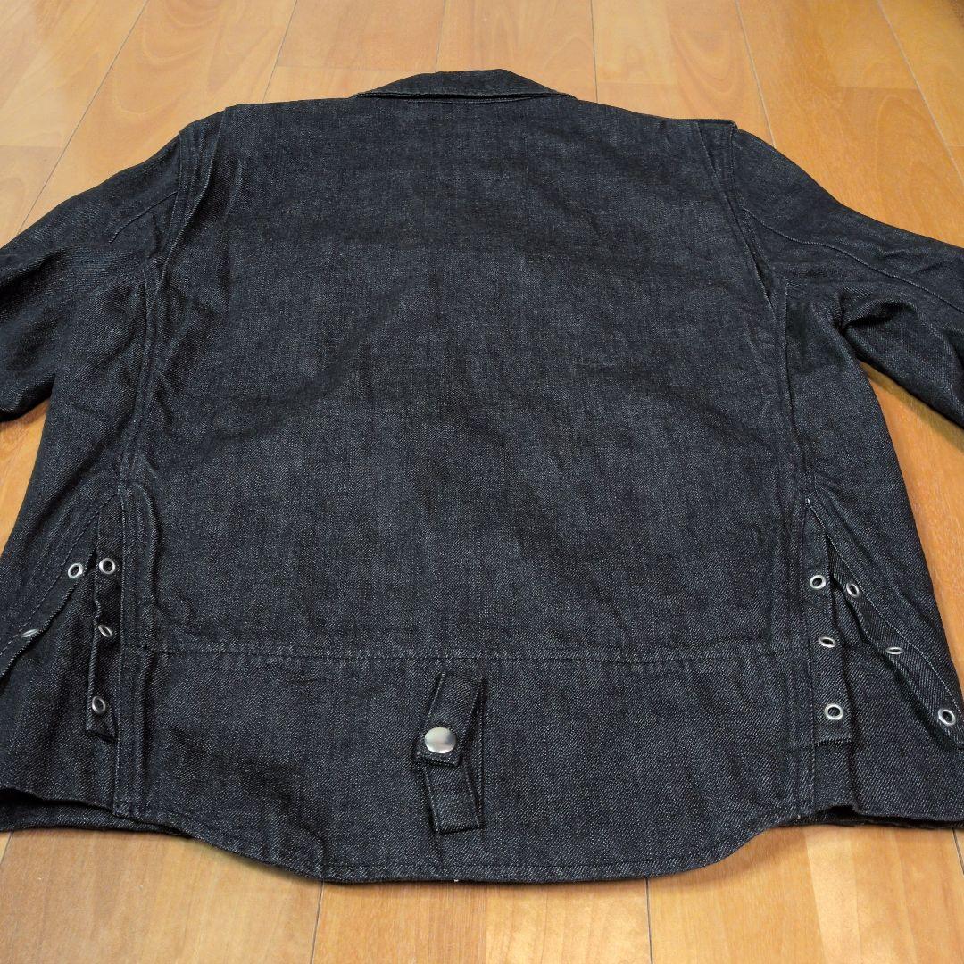 Schott ライダースジャケット ブラックデニム
