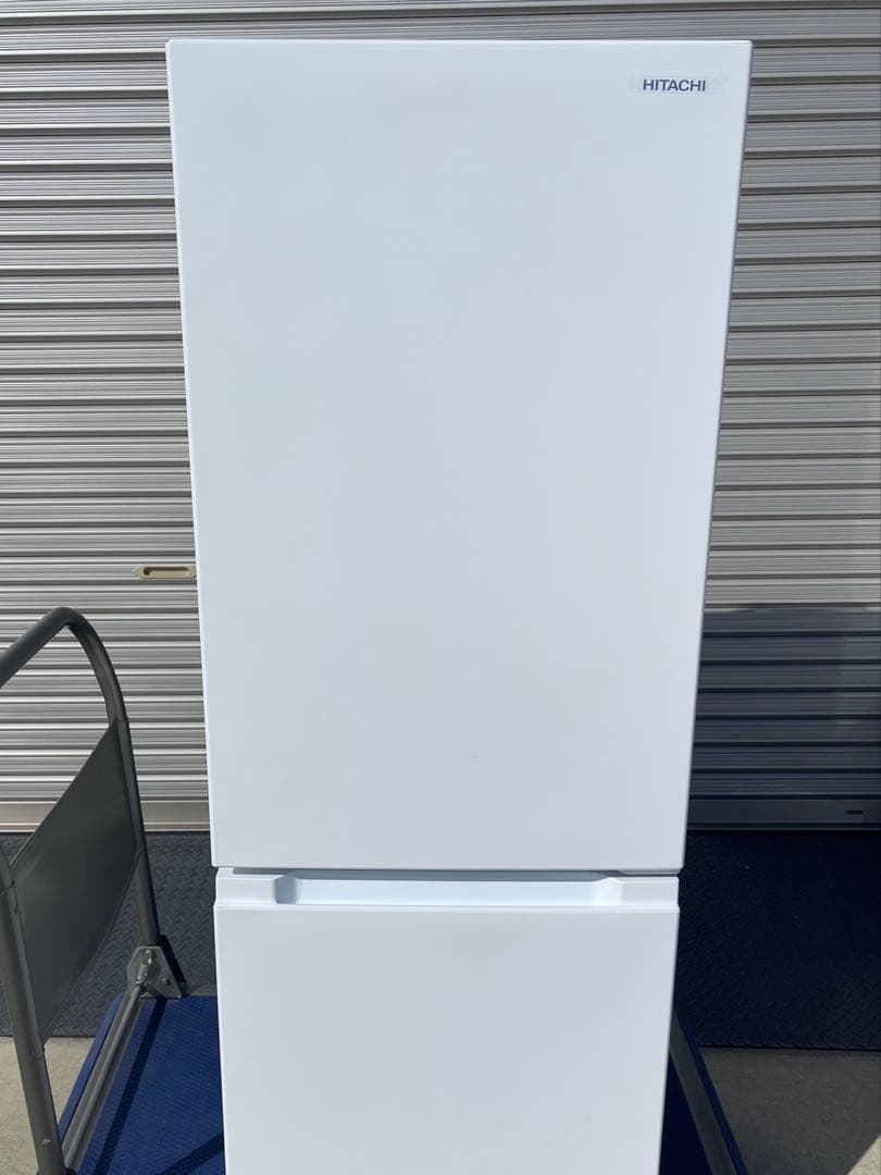HITACHI 2022年冷蔵庫 RL-154SA ホワイト 上下二段式　日立