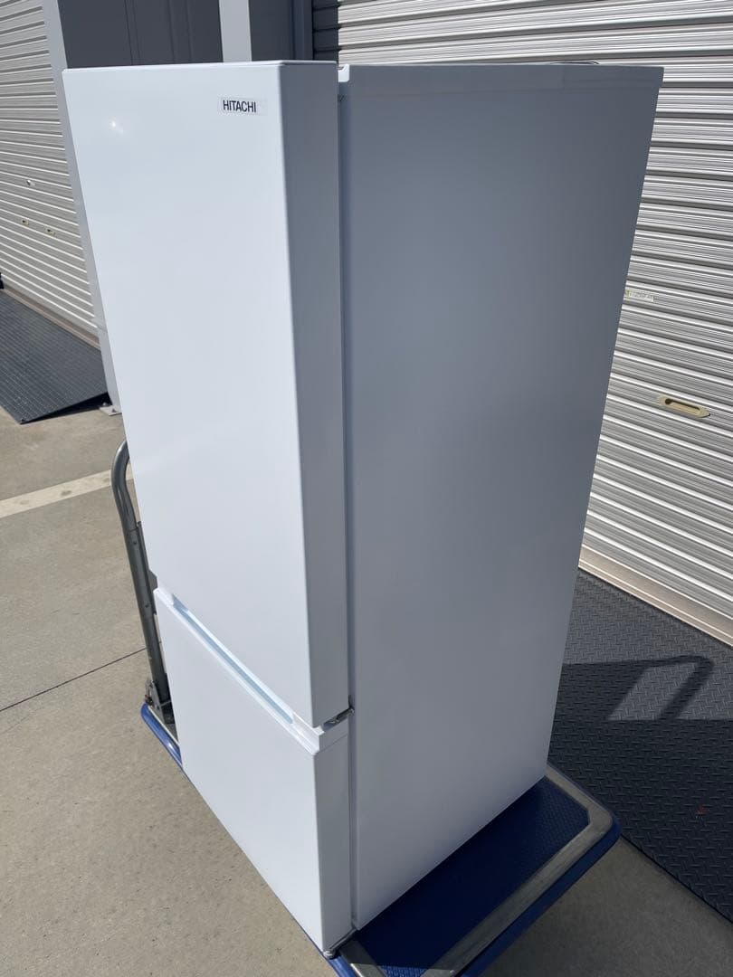 HITACHI 2022年冷蔵庫 RL-154SA ホワイト 上下二段式　日立