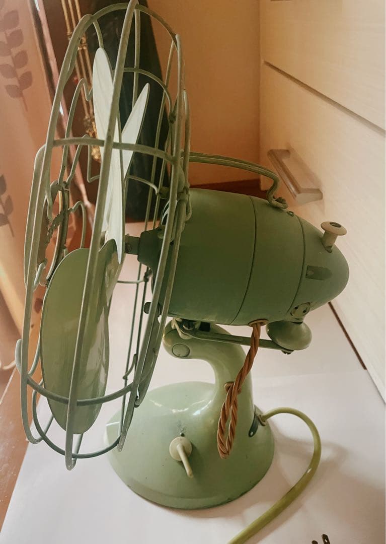 日立扇風機M-6032B　日立製作所　昭和レトロ　アンティーク（完動品）