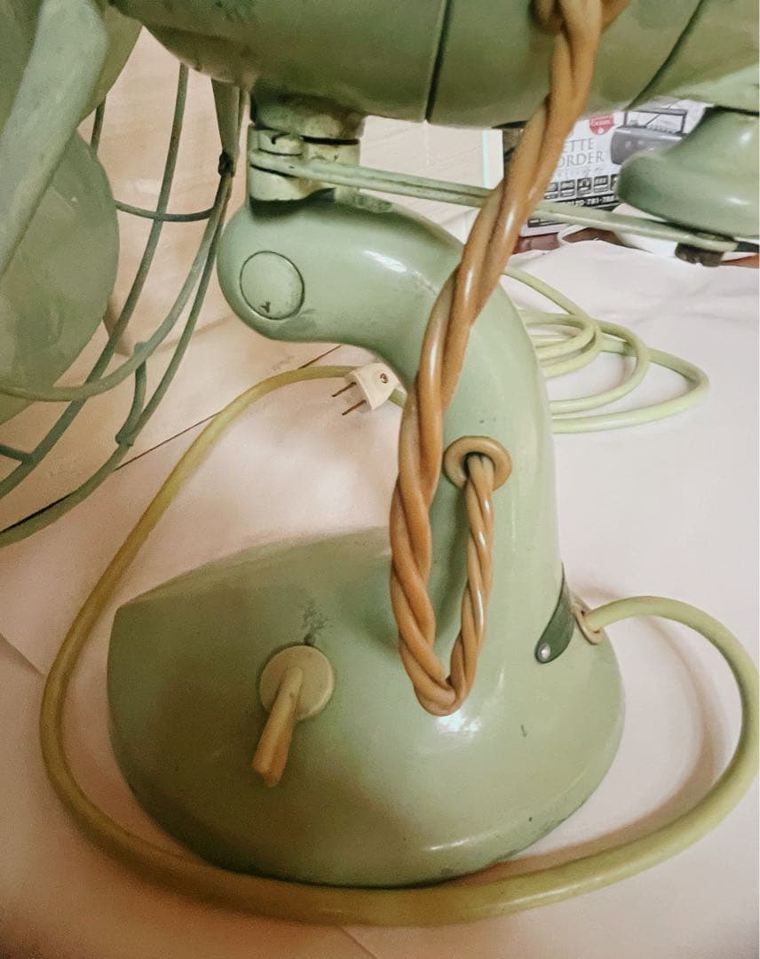 日立扇風機M-6032B　日立製作所　昭和レトロ　アンティーク（完動品）