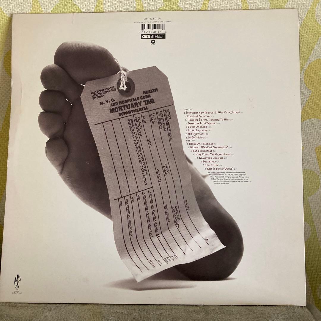 洋楽 Gravediggaz / 6Feet Deep