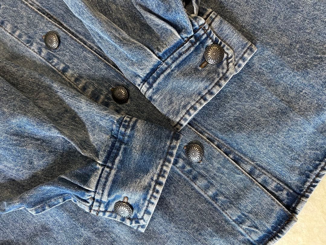 美品★ DETACHABLE SLEEVE DENIM SHIRT