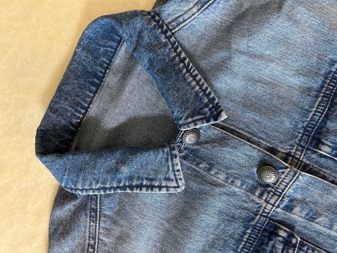 美品★ DETACHABLE SLEEVE DENIM SHIRT