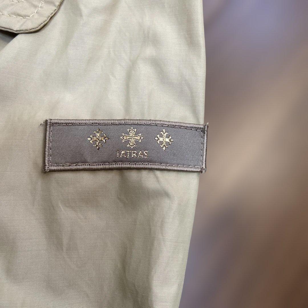 TATRAS フード付きベージュモッズコート