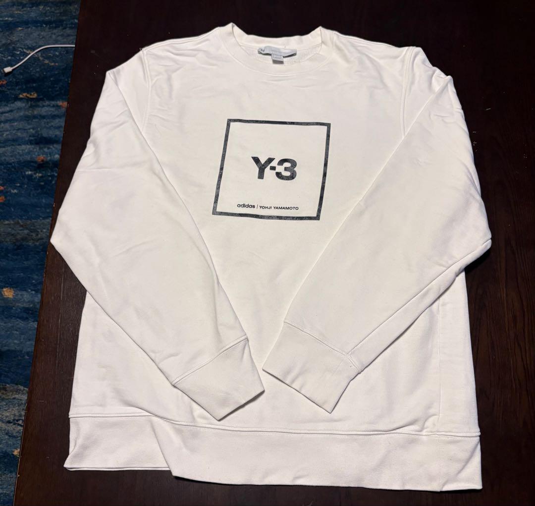 Y-3 ヨウジヤマモト ボックスロゴ スウェット トレーナー