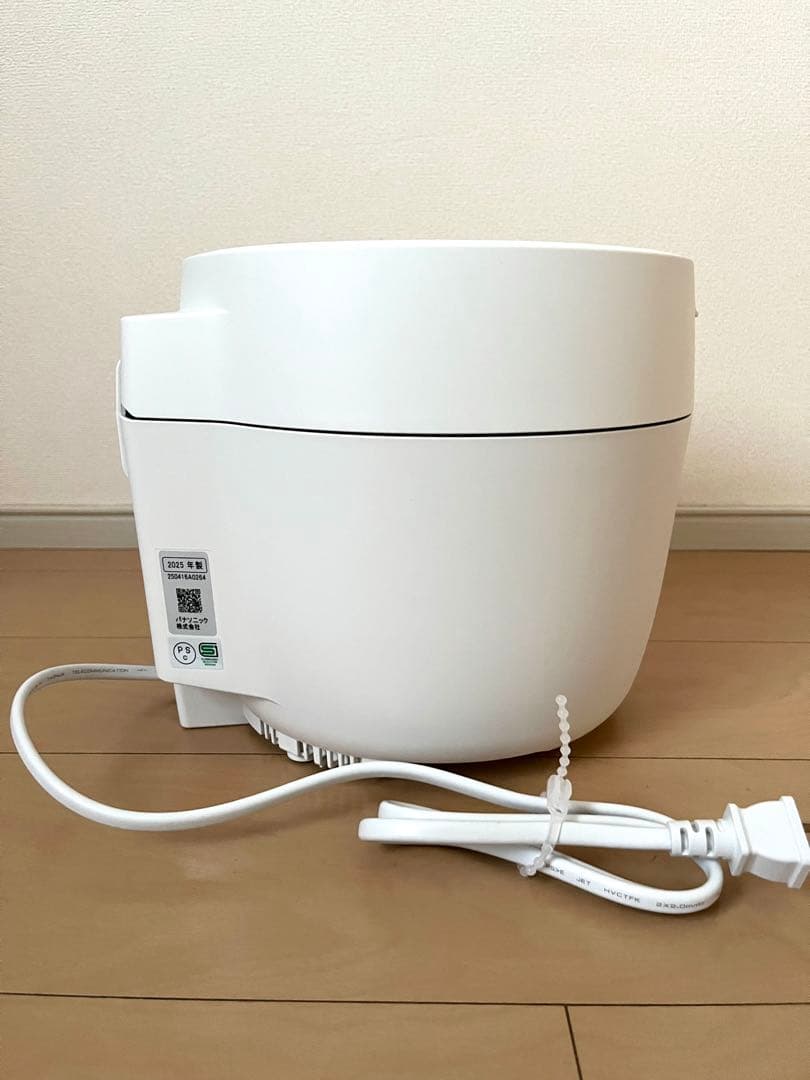 Panasonic SR-R10B 炊飯器 圧力IH ホワイト
