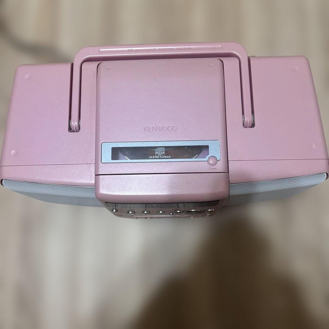 KENWOOD MDX-L1 CD/MDパーソナルステレオピンク//ケンウッド