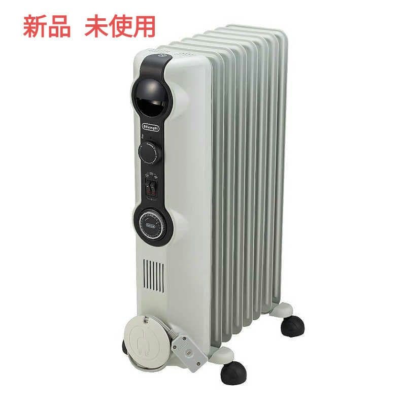 De'Longhi (デロンギ) オイルヒーター ホワイト×ブラック 未使用