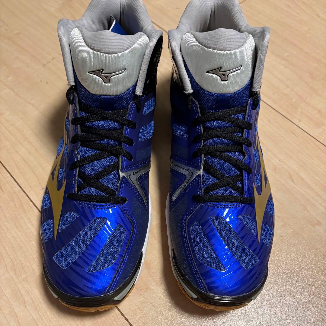 ミズノ バレーボールシューズ 29cm ハイカット ウェーブライトニング
