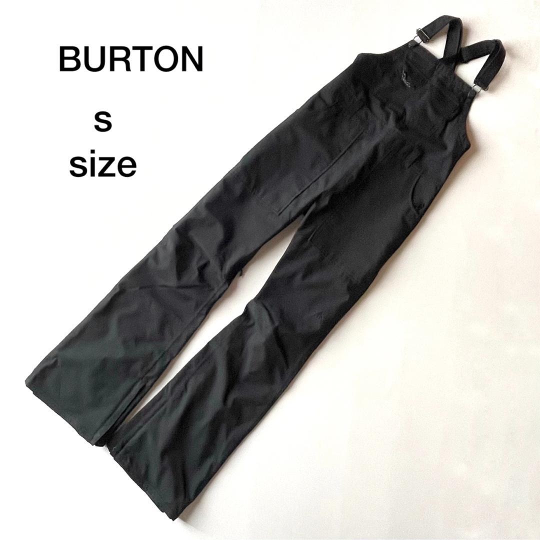 5469【美品】バートン ビブパンツ レディース 無地 avalon ブラック