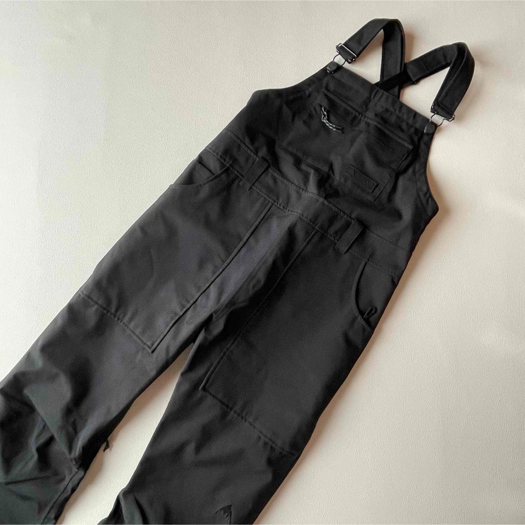 5469【美品】バートン ビブパンツ レディース 無地 avalon ブラック