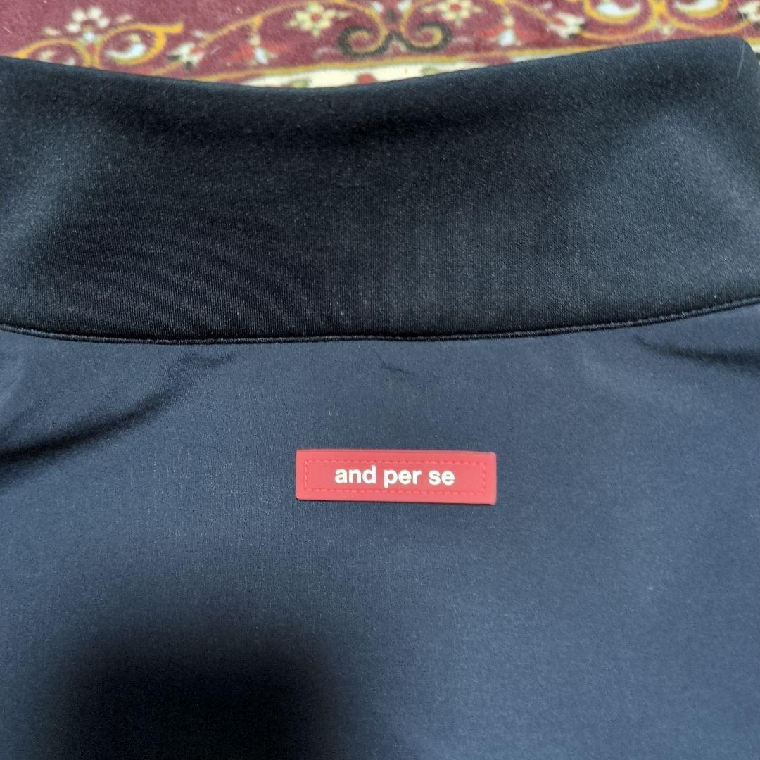 美品　アンパスィ　ジャケット Lサイズネイビー