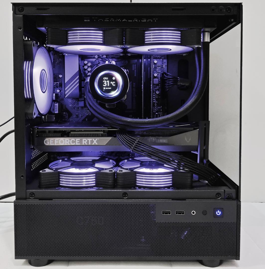 【新品】高性能ゲーミングPC RTX5070 Ryzen7 7700