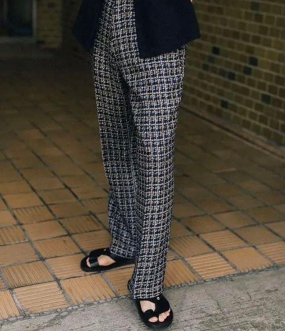 パンツ Needles Basic Trouser Fancy Tweed