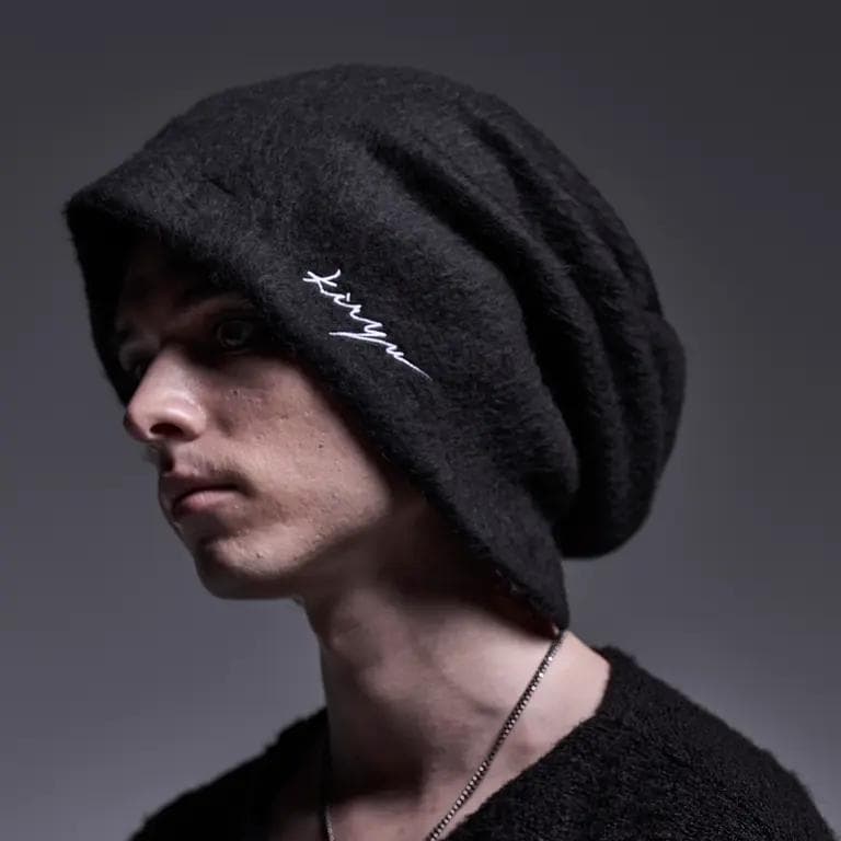 新品 kiryuyrik Shaggy Jersey Cap　ニットキャップ