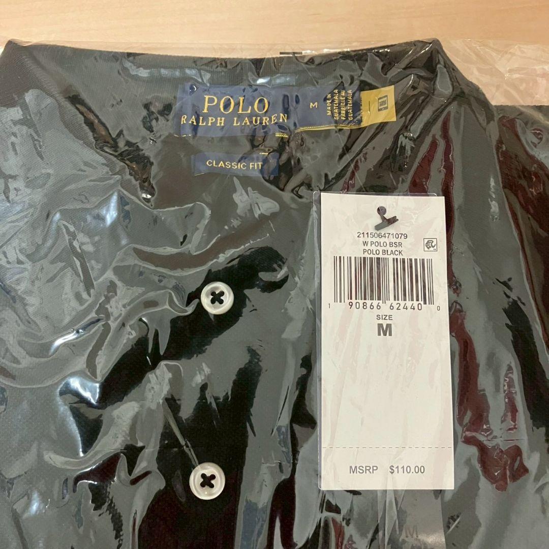 POLO RALPH LAUREN ブラック ポロシャツ クラシックフィット 黒
