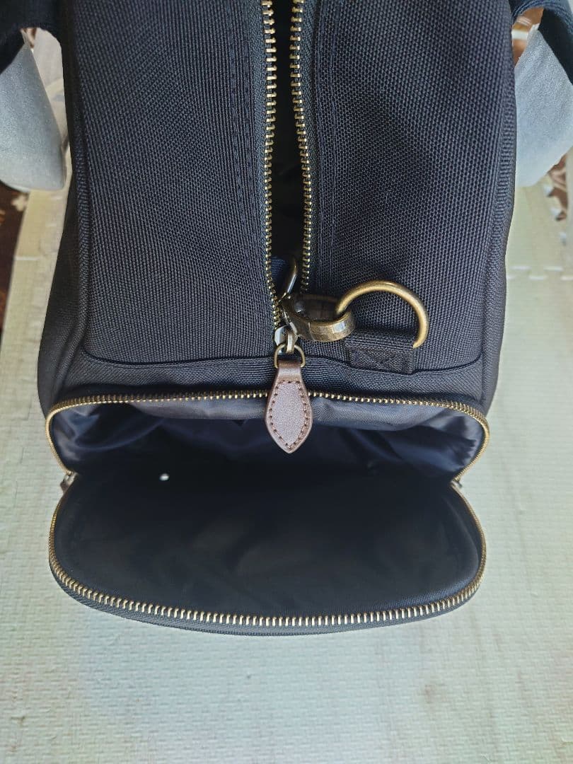 RLX 黒色ボストンバッグ