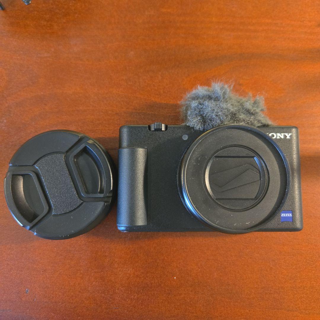 SONY コンパクトデジタルカメラ ZV-1（グリップ、マクロ・広角レンズ付）