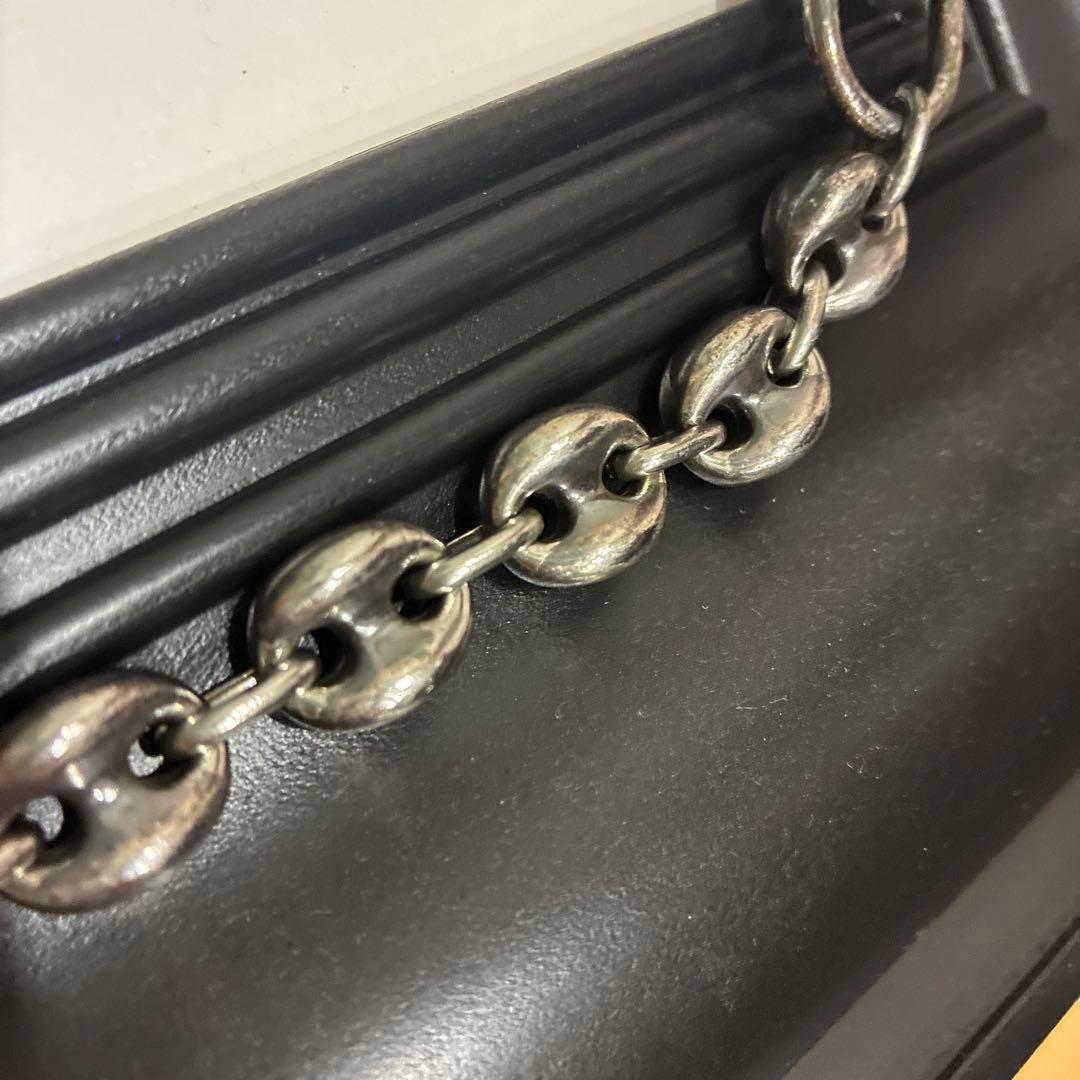 D&G ウォレットチェーン シルバー