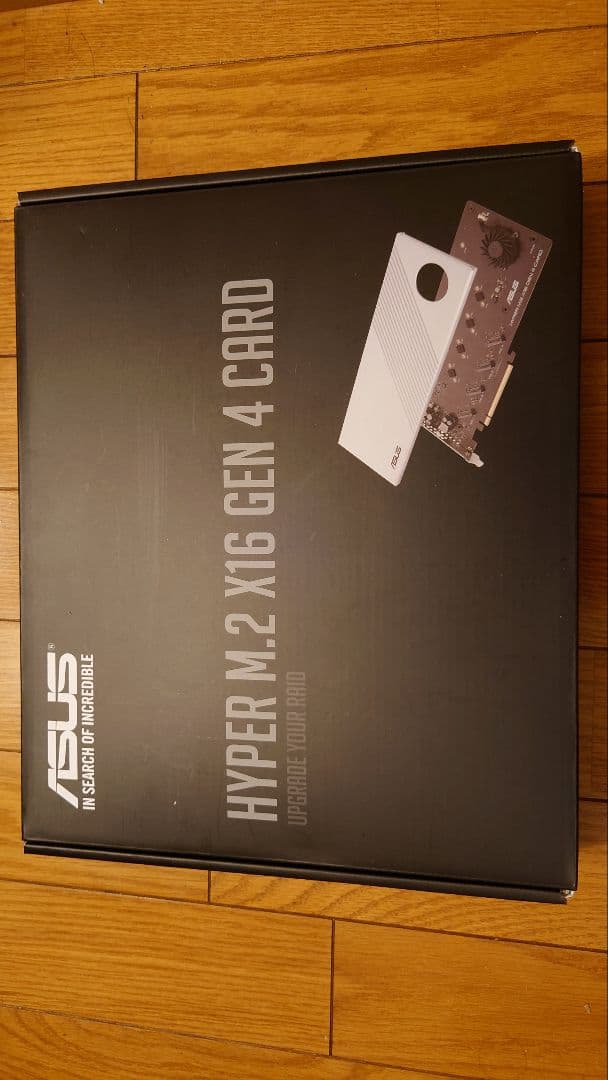 拡張カード ASUS HYPER M.2 X16 GEN 4 CARD