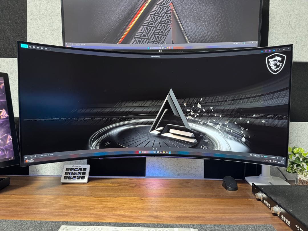 LGウルトラワイドゲーミングモニターUltraGear 45GR95QE-B