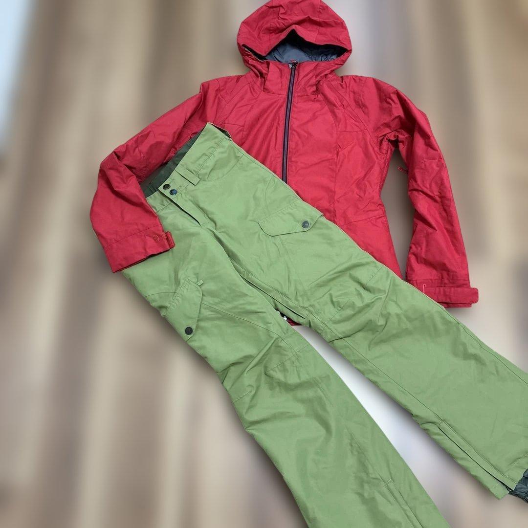 qop　美品　Burton スノーボードウェアセット　レディースMサイズ