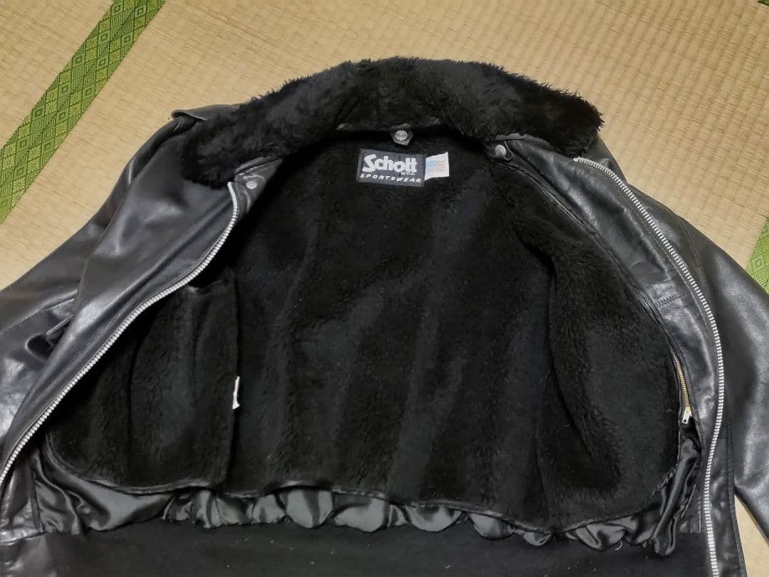 Schott G-1レザー ジャケット184SM 42 中古品 ショット