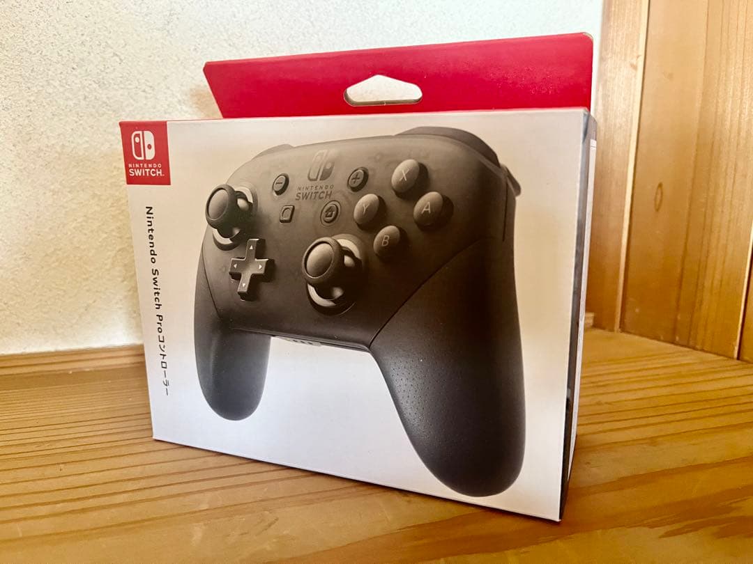 【新品】Nintendo Switch 純正 プロコン 黒