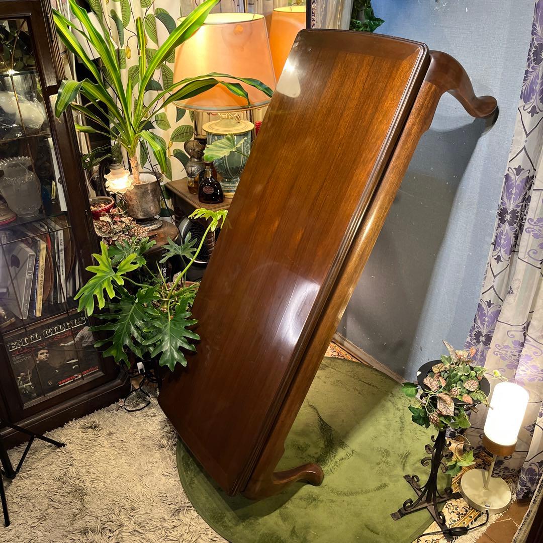 オールド　マルニ　ヴィンテージ 地中海　　猫脚リビングテーブル