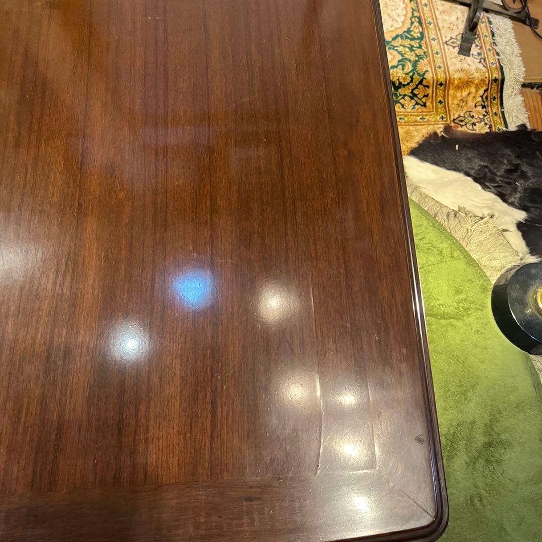 オールド　マルニ　ヴィンテージ 地中海　　猫脚リビングテーブル